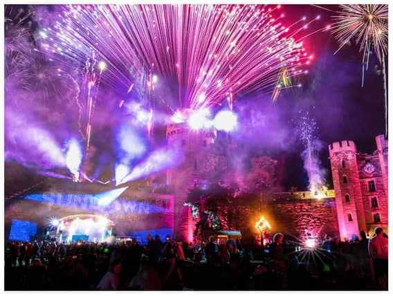 Warwick Castle will be hosting and end of summer party with its 'Sundown Spectacular' show. Photo supplied by Warwick Castle