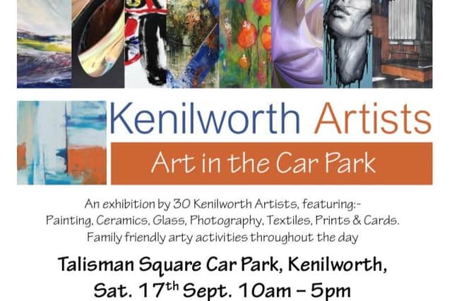 Kenilworth artists will be displaying their work at the event.