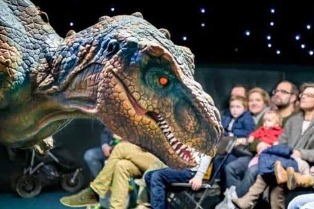 Get ready to get up close to a T-Rex...