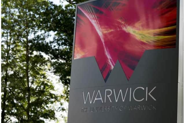 The University of Warwick. Picture submitted.