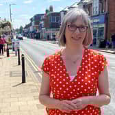 Jenny Wilkinson, the Kenilworth and Southam Liberal Democrats Parliamentary Candidate, is demanding the Government rescue hundreds of small local businesses in Kenilworth and Southam from soaring energy bills, warning that lack of action could see the area’s high streets turning into ‘ghost towns’. Photo supplied by the Kenilworth and Southam Liberal Democrats