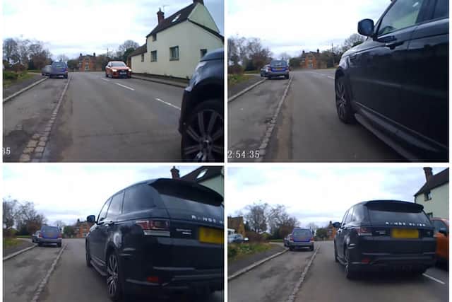 A Warwick resident was sentenced at Warwickshire Magistrates Court on July 7for careless driving as he passed a cyclist on Oakley Wood Road in Bishops Tachbrook. Photos by the Warwickshire Road Safety Partnership