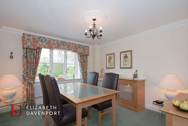 The dining room. Photo by Elizabeth Davenport