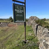 The Peak Edge Hotel is perched above the historic market town of Chesterfield. Image: Peak Edge Hotel