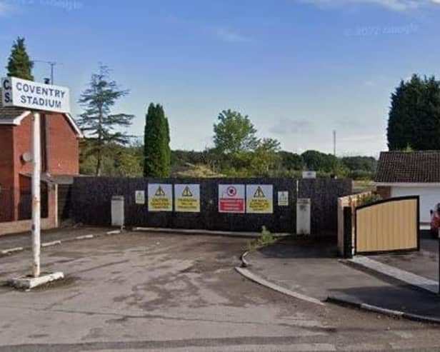 Sad state of affairs at the once thriving home of Coventry Bees. Photo: Google Street View