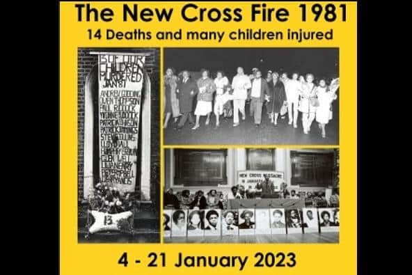 The New Cross Fire 1981 opens at Rugby Art Gallery and at Rugby Art Gallery and Museum's Floor One Gallery in the new year.