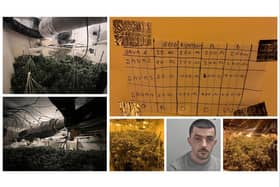 Erin Mamli, aged 26, of no fixed abode was sentenced on Tuesday (May 14) at Warwick Crown Court after police discovered a cannabis farm in Rugby with plants worth more than £125,000. Photo by Warwickshire Police