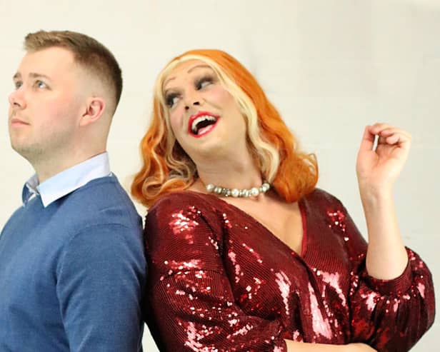 Some of the cast of Kinky Boots. Picture: Shane Kenny-Costello