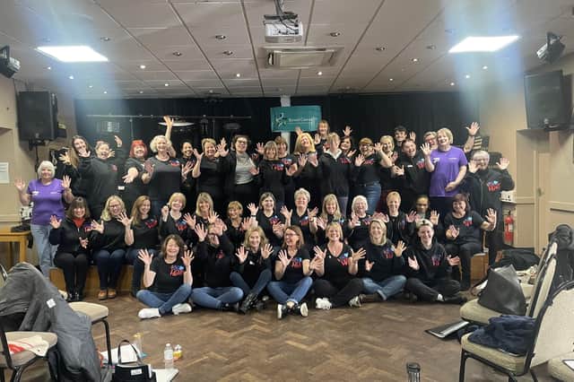 The Pop Voices Choir will be heading to New York. Photo supplied