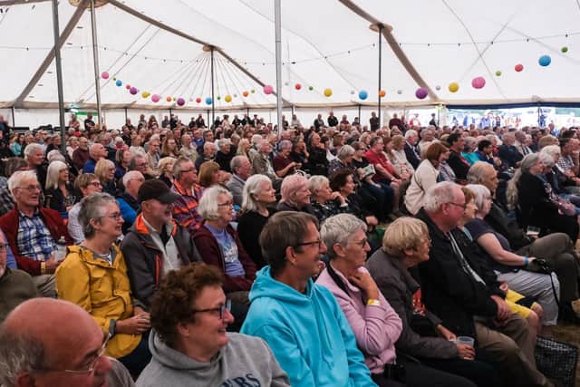 Warwick Folk Festival at its new site in 2022. Photo by Malcolm Locker / Warwick Folk Festival