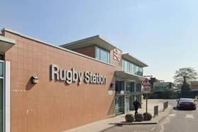 Rugby Train Station.