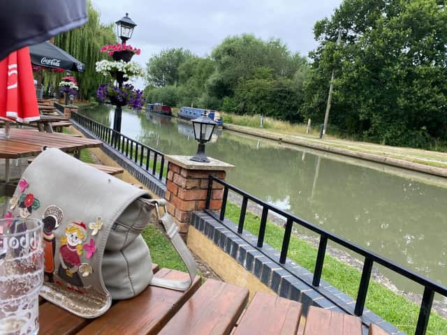 A view from the pub's gardens.