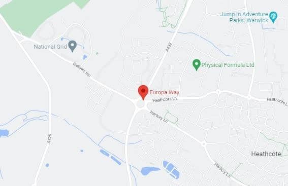 Europa Way. Image courtesy of Google Maps.