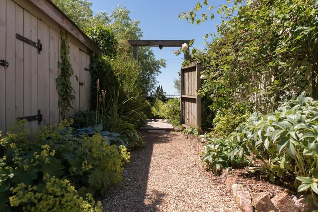 The property is set in eight acres of ground which includes a seven acre paddock, a pond, a chicken run and an orchard. Photo by Mr and Mrs Clarke