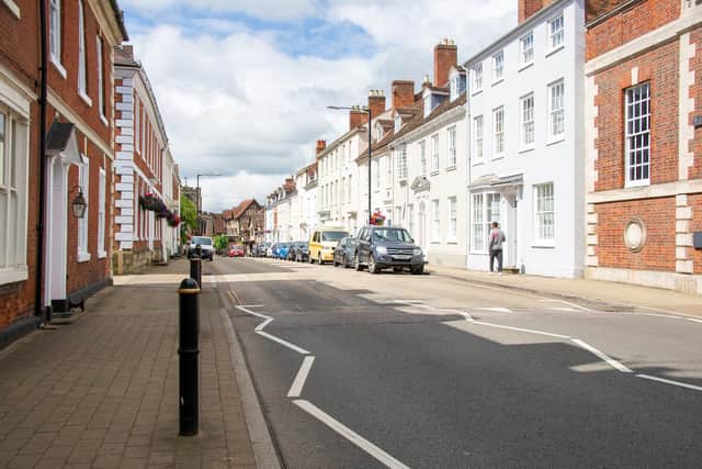 High Street in Warwick. Photo by Mike Baker