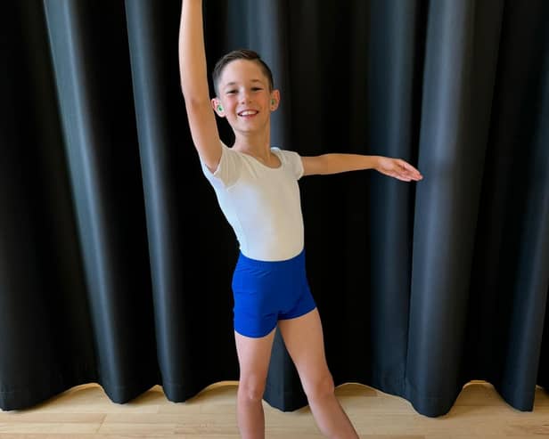 Spencer's passion is ballet.