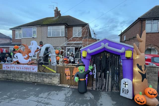 Darren Butler's House of Halloween has been heralded a success after hundreds of trick or treaters attended the charity event. Photo supplied