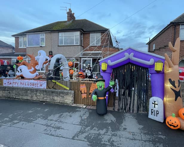 Darren Butler's House of Halloween has been heralded a success after hundreds of trick or treaters attended the charity event. Photo supplied