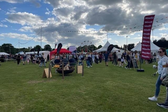 The festival featured food stalls, book signings, an artisan market and a shopping village. Photo by Kirstie Smith