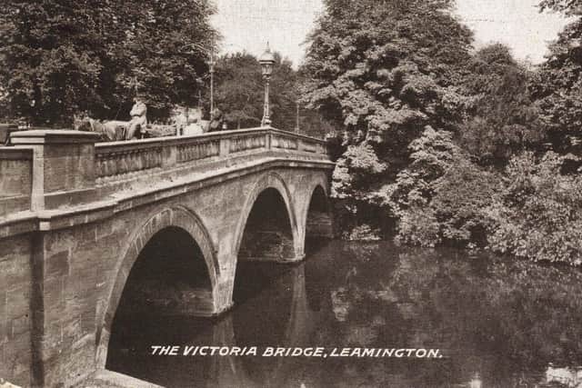 Copyright Leamington History Group Archive: Victoria Bridge, Leamington
