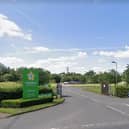 The entrance to Dobbies, forever known as Blooms, off the Straight Mile near Rugby. Photo: Google Street View.