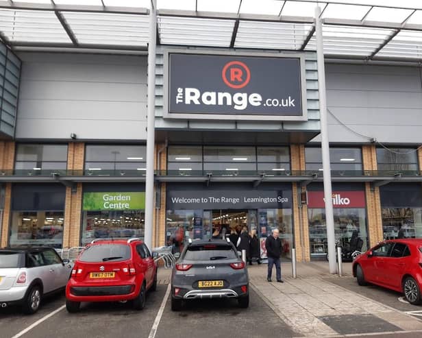 Customers have flocked to the opening of the new branch of The Range at The Leamington Shopping Park.