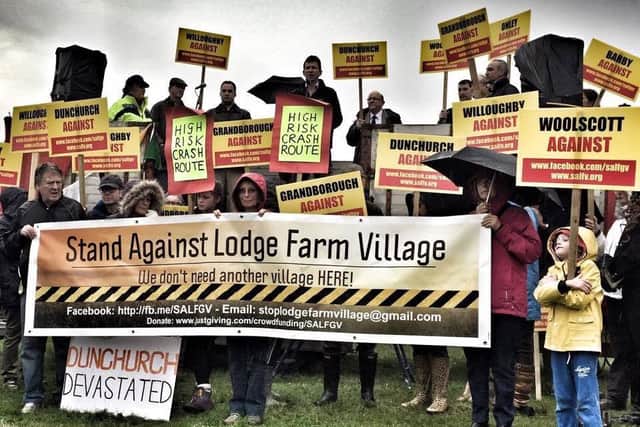Campaigners are against the plans.