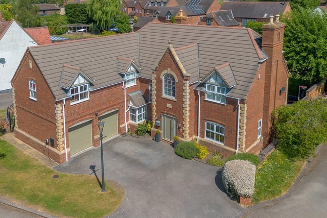 Modern family home in lovely village.