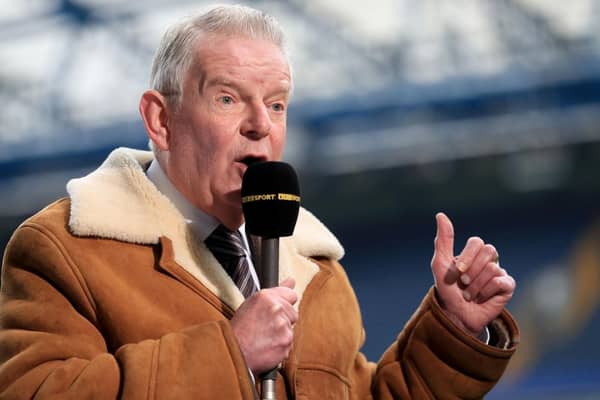 John Motson. 