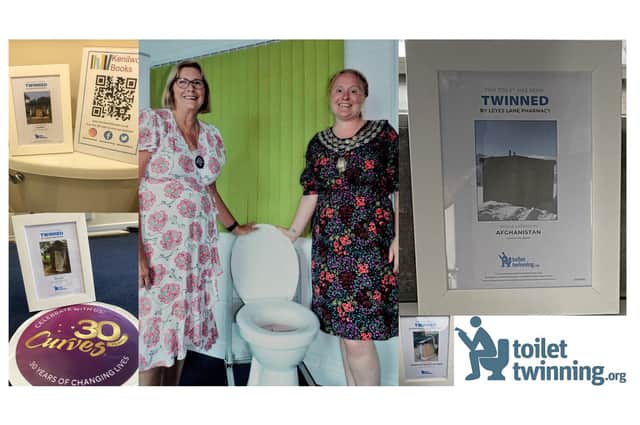 Kenilworth Soroptimists together with town Mayor Sam Louden-Cooke have launched a campaign to get Kenilworth to the status of a toilet twinned town.