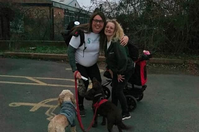 Alex Pearson with Rachael Stevens. Photo supplied