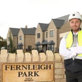 Ryan Lewis, Cala Homes Site Manager at Fernleigh Park in Stratford Upon Avon 