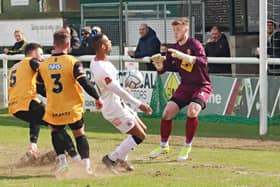 Leamington will be in action again on Good Friday hosting league leaders Brackley Town  (Picture by Sally Ellis)