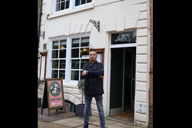 Owner of the Guy of Warwick pub Mashuk Miah. Photo by Owen Thompson and Luke Cave, students at the Warwickshire College Group and University Centre.