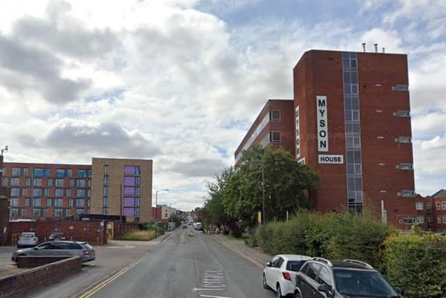 Myson House, Railway Terrace, Rugby, is a largely unused six-storey office complex that sits less than half a kilometre from the town centre and Rugby’s railway station.