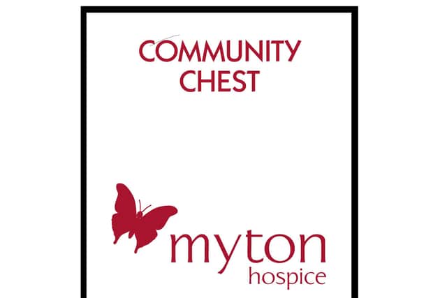 The Myton Hospice Monopoly Square. Picture supplied.