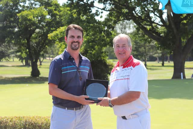 Steve Harcourt with Rob Cornford