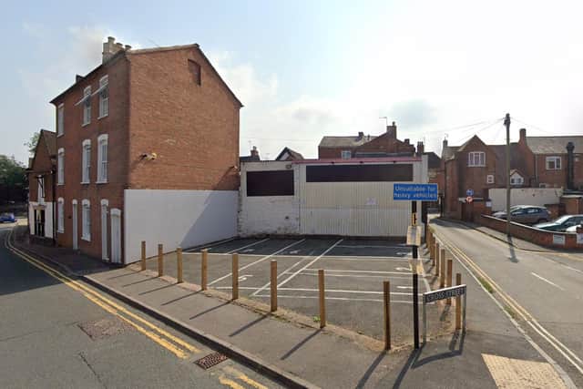 The proposed development site in Cross Street in Warwick. Photo by Google Streetview