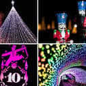 Warwick Castle's light trail spans across 64 acres, with three new entrance tunnels and 500,000 lights.

 Photos by Warwick Castle