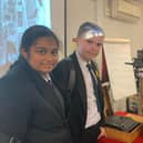 Avon Valley Students and staff at Bletchley Park.