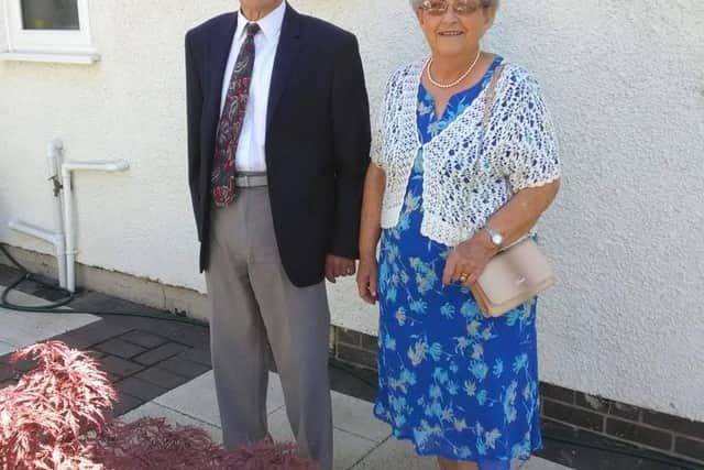 Colin Griffiths and Francoise Griffiths have celebrated 60 happy years of marriage.
