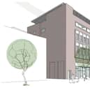 How the development would look from Sheep Street.