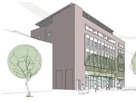 How the development would look from Sheep Street.
