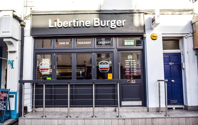 Libertine Burger is in the running to scoop the title of ‘Best Takeaway in Britain’ in a national awards scheme. Photo supplied