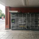 InPost's post collection locker is currently covering the blue plaque dedicated to legendary Warwick boxer Dick Turpin.  The plaque was put up outside Sainsbury's in Saltisford last November. Picture supplied.