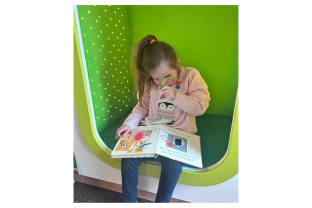 Amelia has Digeorge Syndrome, also called 22q, which is a deletion of part of your 22nd chromosome. Photo supplied