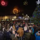 The switch-on was followed by a traditional firework display.