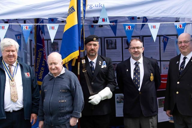 VE Day celebrations took place at the fair.