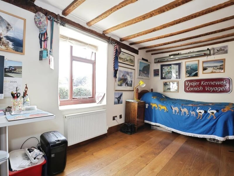 One of the bedrooms.