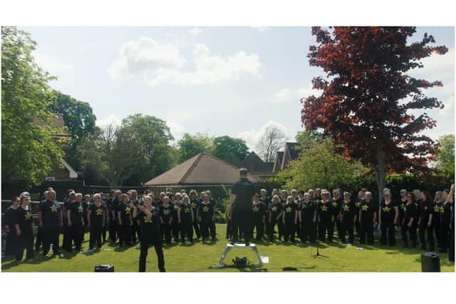 Rock Choir Central Midlands will be performing during this month’s Open Gardens event in Long Itchington. Photo supplied